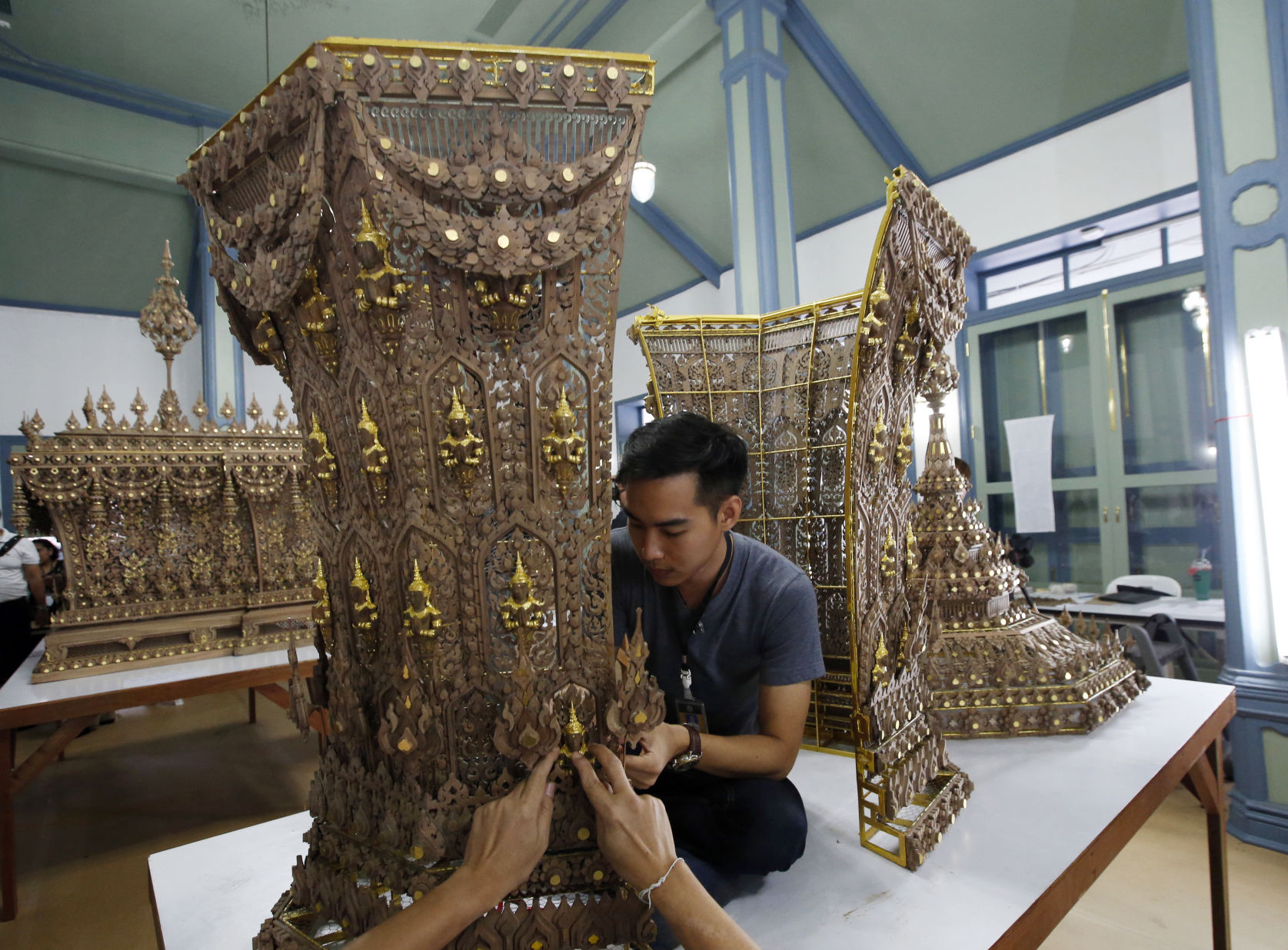 Thailand Royal Funeral Prep Photo Gallery